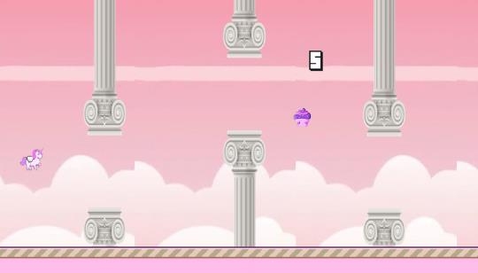 Flappy Bird project example image